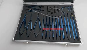 Juego de Instrumentos Quirúrgicos Oftálmicos para Cataratas BISONS, Alta Calidad, Certificación CE, Manuales, de Acero Inoxidable - Product Image 4