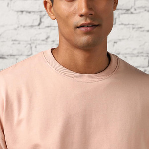 Sweat-shirt à col rond en molleton à épaules tombantes, style streetwear, pour homme, coupe ample, épais, décontracté - Product Image 2