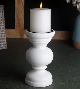 Porte-bougie moderne chic en MDF avec finition brillante - Vente en gros et sur mesure - Product Image 1