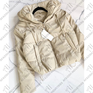 Vêtements à logo personnalisé veste zippée réversible porter gilet bouffant unisexe recadrée veste bouffante Streetwear veste bouffante sans manches - Product Image 2