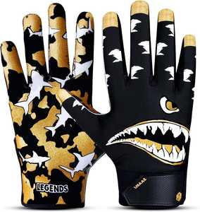 New Best Quality American Football <b>Gloves</b> for <b>Men</b> and Customized Logo Quick Dry American Football <b>Gloves</b> - Product Image 1