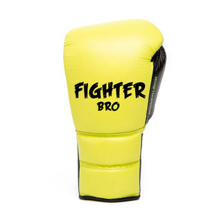 ถุงมือชกมวย FIGHTER BRO MMA & Boxing ทำจากหนังเทียม PVC ระบายอากาศได้ดี กันลื่น แห้งเร็ว ปิดแบบผูกเชือก เหมาะสำหรับการฝึกซ้อม - Product Image 5