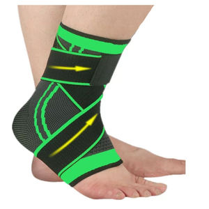 Wholesale Adjustable <b>Ankle</b> <b>Brace</b> Wrap Compression <b>Support</b> for Sprained Foot Sports Running Gym OEM ODM Wholesale Supply - Product Image 6