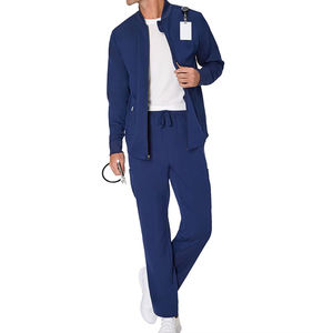 Chaquetas de Enfermería Personalizadas para Hombre, Uniformes Médicos, Chaquetas de Enfermería Tejidas, Uniformes Personalizados para Hombre - Product Image 3