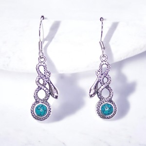 Boucles d'oreilles fines en argent sterling 925 avec rubis corindon cabochon MYS-E129, personnalisables OEM ODM, marque privée, bijoux indiens pour femmes - Product Image 2