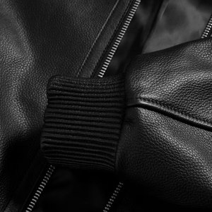 Hot Selling Good Quality Turn down Collar Men <b>Leather</b> Jackets <b>High</b> Street Style Men Jackets Custom Design Men <b>Leather</b> Jackets - Product Image 6