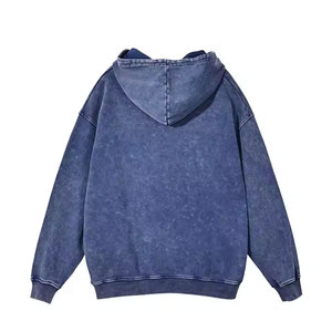 FIFTH GEAR 2026 Sweat à capuche polaire délavé pour homme avec poche pour l'hiver - Product Image 3