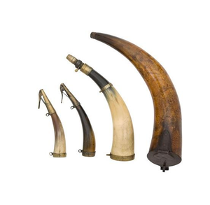 Cuerno en Polvo 100% Puro de Búfalo, Excelente, 4 Piezas de Diferentes Tamaños, Punta Metálica, Calidad Superior, Cuerno en Polvo de Buey y Vaca - Product Image 5