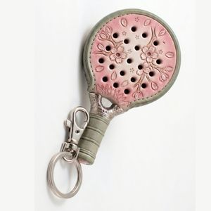 Llavero de Goma con Diseño de Raqueta de Pádel en 2D, Logotipo Personalizado, Promocional, Duradero, Tamaño Personalizado, Logotipo y Estilo Personalizados, Servicio OEM, MOQ Bajo - Product Image 2