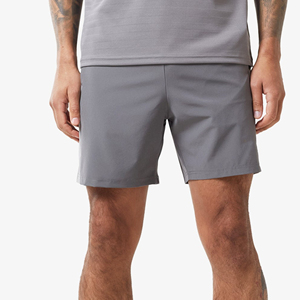 Shorts pour hommes en coton 100% écologique, couleur unie, taille mi-haute, respirants, super extensibles, coupe oversize, style décontracté et tendance pour l'été – Vente en gros - Product Image 5