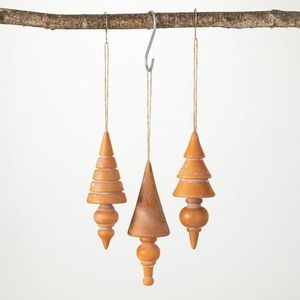 Handmade Wooden Hanging <b>Tree</b> <b>Ornament</b> For Home Decor Eco Friendly Rustic Style Decoration For Living Room - Product Image 1