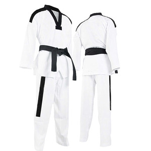 Uniforme de Taekwondo de Alta Calidad, el Mejor Estilo, 100% Algodón, para Hombres, para Entrenamiento y Competencia, Venta Directa de Fábrica - Product Image 2