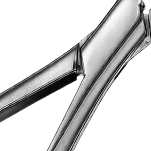 Forceps d'extraction dentaire pédiatrique # Extracteur de dents manuel ergonomique en acier inoxydable à bec fendu et dentelé 150XAS - Product Image 5