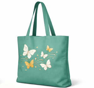 Low price Recycled Custom Logo Eco Friendly Reusable Organic Calico Canvas Zipper Closure Tote <b>Bag</b> Grocery Shopping <b>bag</b> - Product Image 3