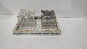 Brûleur d'encens arabe décoratif avec incrustation de nacre, parfait pour le ramadan, cadeaux, célébrations de l'Aïd, décoration intérieure élégante - Product Image 5