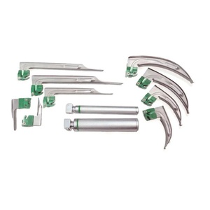 Juego de Laringoscopio de Fibra Óptica con Certificación CE, 9 Hojas de Acero Inoxidable, Calidad Premium Mac Miller, Equipo Médico Madriq - Product Image 2
