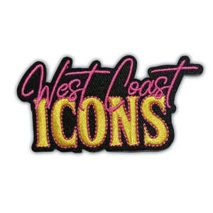 En gros, Patchs brodés personnalisés amusants, thermocollants, avec citations, badges en tissu brodés 3D pour chapeaux, sacs à dos, sacs, vestes, OEM - Product Image 3