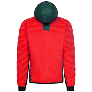 เสื้อแจ็คเก็ตบุใยฝ้ายน้ำหนักเบาพับเก็บได้สำหรับผู้ชาย มีฮู้ด กันหนาว เหมาะสำหรับวิ่ง เดินทาง และเดินป่า - Product Image 6