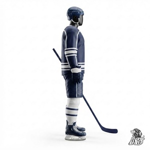 Uniforme de Hockey sobre Hielo para Hombre, Jersey de Alto Rendimiento, Pantalones Cortos, Calcetines, Conjunto de Entrenamiento, Ropa Deportiva Atlética Premium, Construcción Duradera - Product Image 4