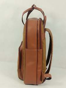 Canvas <b>Laptop</b> <b>Backpack</b> with Front Zipper Pocket and Polyester Lining Fashion Winter Travel & Business <b>Backpack</b> <b>for</b> Men <b>Women</b> - Product Image 4