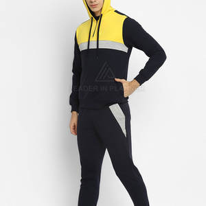 ชุดวอร์มผู้ชายขายดีพร้อมโลโก้สั่งทำพิเศษ ชุดวอร์มสองชิ้นสำหรับผู้ชาย ดีไซน์ล่าสุด แขนยาว - Product Image 2