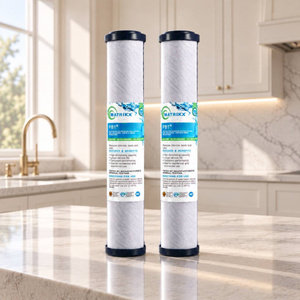 Filtro de reducción de cloro y cloramina, cartucho de filtro de COV, filtro de bloque de carbono de 20 pulgadas, suministro de distribuidor de Taiwán - Product Image 1