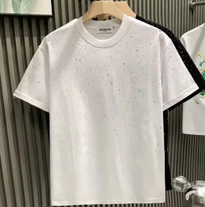 เสื้อยืดคอเต่าแขนสั้นผู้ชาย PUFFIN SPORTS ผ้าถักอย่างดี 100% ผ้าฝ้าย ระบายอากาศได้ดี เป็นมิตรกับสิ่งแวดล้อม ทรงปกติ - Product Image 1