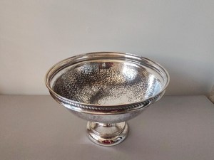 Rustic Finish <b>Metal</b> <b>Bowl</b> for Home Decor & Serving - Product Image 2