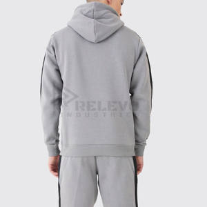 Conjunto de Sudadera con Capucha y Pantalones Cortos para Hombre, Transpirable, de Alta Calidad, con Estampado, Nuevo en Stock, Hecho en Pakistán, Poliéster/Algodón, Talla Grande para Verano - Product Image 4