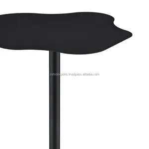 Table de salle à manger ronde de luxe faite à la main, base en acier inoxydable, tables de banquet de mariage pour chambre à coucher, fabriquées en Inde, grand grossiste - Product Image 3