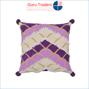 100% Cotton Made Customized Size Decorative Cushion <b>Covers</b> From Top Leading Indian Manufacturer & Exporter <b>for</b> Home Use - Product Image 4