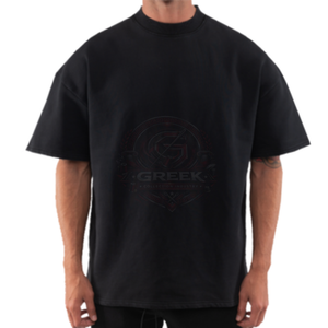 T-shirts pour hommes en coton respirant, coupe ample, col rond, manches courtes, séchage rapide, décontractés, fabricant OEM ODM - Product Image 4
