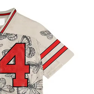 Maillot de football américain rétro personnalisé et brodé, manches courtes, personnalisable, à vendre - Product Image 6