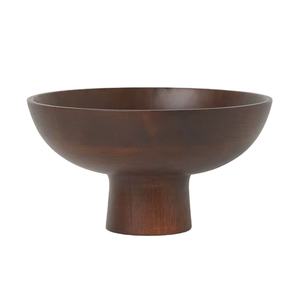 Tazón Grande de Madera de Acacia para Ensaladas y Frutas con Vetas Claras para Decoración de Cocina y Sala de Estar, Uso en Cocina y Comedor - Product Image 1