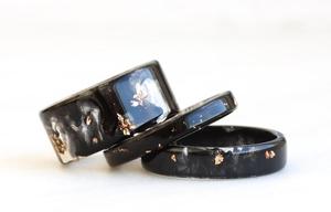 Anillo de Resina Epoxi Geométrico Cristiano Hecho a Mano, Joyería Elegante y Moderna para Mujer, Anillo Único, Regalo, Venta al Por Mayor - Product Image 5