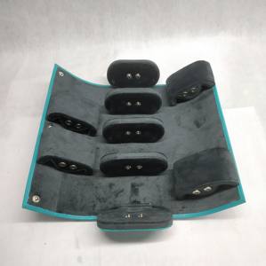 Cow Leather Wholesaler Export <b>Watch</b> Roll <b>Cases</b> Organizer <b>Boxes</b> 2/3/4 Holder Velvet Soft Custom Logo Resale Retail Branded Price - Product Image 3