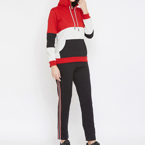 Survêtements pour femmes de style luxueux, nouvelle arrivée, confortables, vente en gros, conception OEM, logo personnalisé, survêtements à capuche pour femmes - Product Image 4