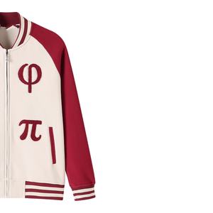 Veste en molleton de coton personnalisée Phi Nu Pi Varsity, vêtements de sororité et de fraternité avec logo brodé en chenille - Product Image 4