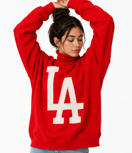 Sudadera con Capucha Premium para Mujer, Cuello Alto Corto, 100% Algodón Felpa, Ecológica, Transpirable, de Secado Rápido - Product Image 1