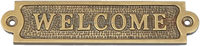 Plaque murale nautique décorative en laiton moulé, personnalisée avec nom marin, pour la décoration de la maison et du bateau