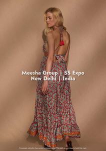 Vestido Largo Bohemio Floral con Cuello Halter y Lazo Trasero para Mujer, Sin Espalda, Plisado, Cintura Imperio, Maxi de Verano para Playa - Surtido - Product Image 2