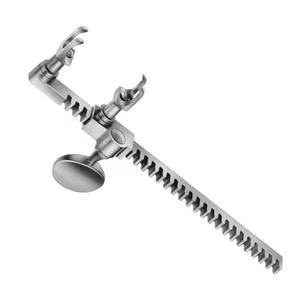 Stainless Steel Manual Rib Spreader for Cardiovascular Thoracic Surgery-High Quality Professional Reusable By <b>Blush</b> Surgical - Product Image 3