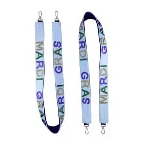 Mardi Gras สายรัดลูกปัดสีทองแบบปรับแต่งได้สายรัดลูกปัดลูกปัดเครื่องประดับแฟชั่น - Product Image 1