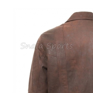Veste en cuir de haute qualité pour moto, style décontracté d'hiver, imperméable et coupe-vent, veste en cuir pour homme de haute qualité - Product Image 6