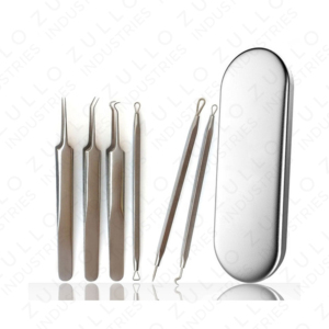 Kit de Soins Cutanés Chirurgicaux Personnalisé avec Logo – Outils d'Extraction des Points Noirs et de l'Acné à Prix Abordable - Product Image 1