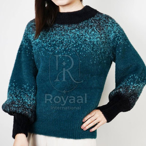 เสื้อผ้าแฟชั่น เสื้อสเวตเตอร์ผู้หญิงสั่งทำพิเศษ ออกแบบเองได้ แขนยาว มีสินค้าพร้อมส่ง - Product Image 3