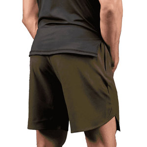 Shorts de sport pour homme en Oxford uni de haute qualité, logo personnalisé, coupe-vent, respirant, séchage rapide, 100% coton - Product Image 6