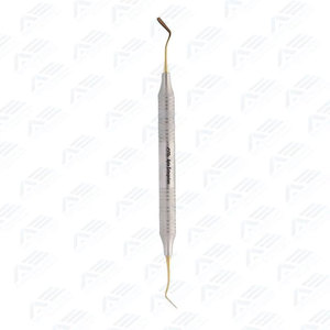 Embouts dorés pour équipements dentaires, instruments de remplissage en acier inoxydable à manche creux, pluggers dentaires, instrument de remplissage composite en plastique - Product Image 2