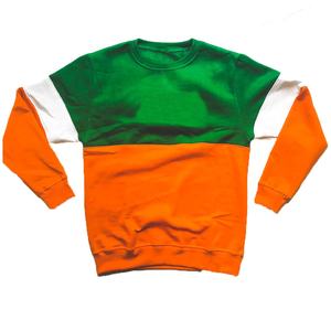 Sweat-shirt Gildan en coton tricoté oversize, motif uni brodé, col rond, streetwear pour l'hiver universitaire - Product Image 1