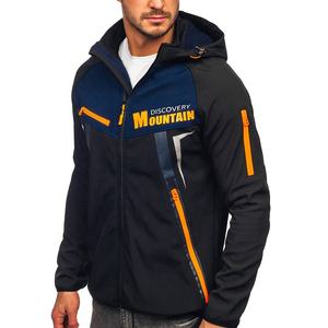 High Quality Unisex Zipper Closure Windbreaker Jacket Outdoor Casual <b>Coats</b> Print Pattern Windproof Heating Feature Plus Size - Product Image 2